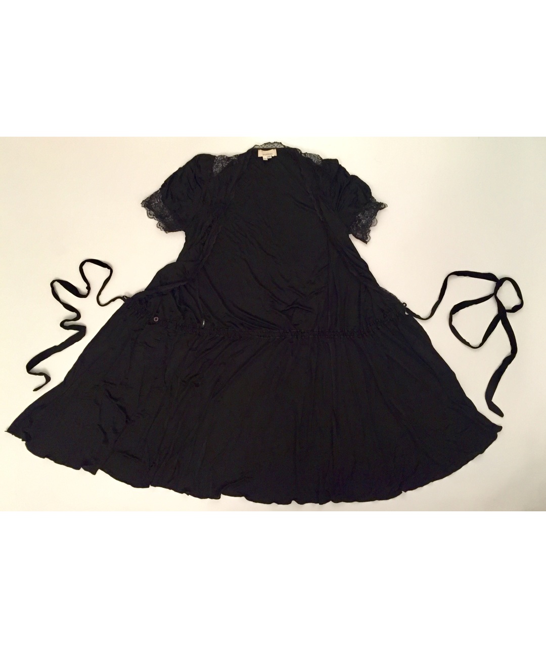 PINKO Черное полиэстеровое повседневное платье, фото 3