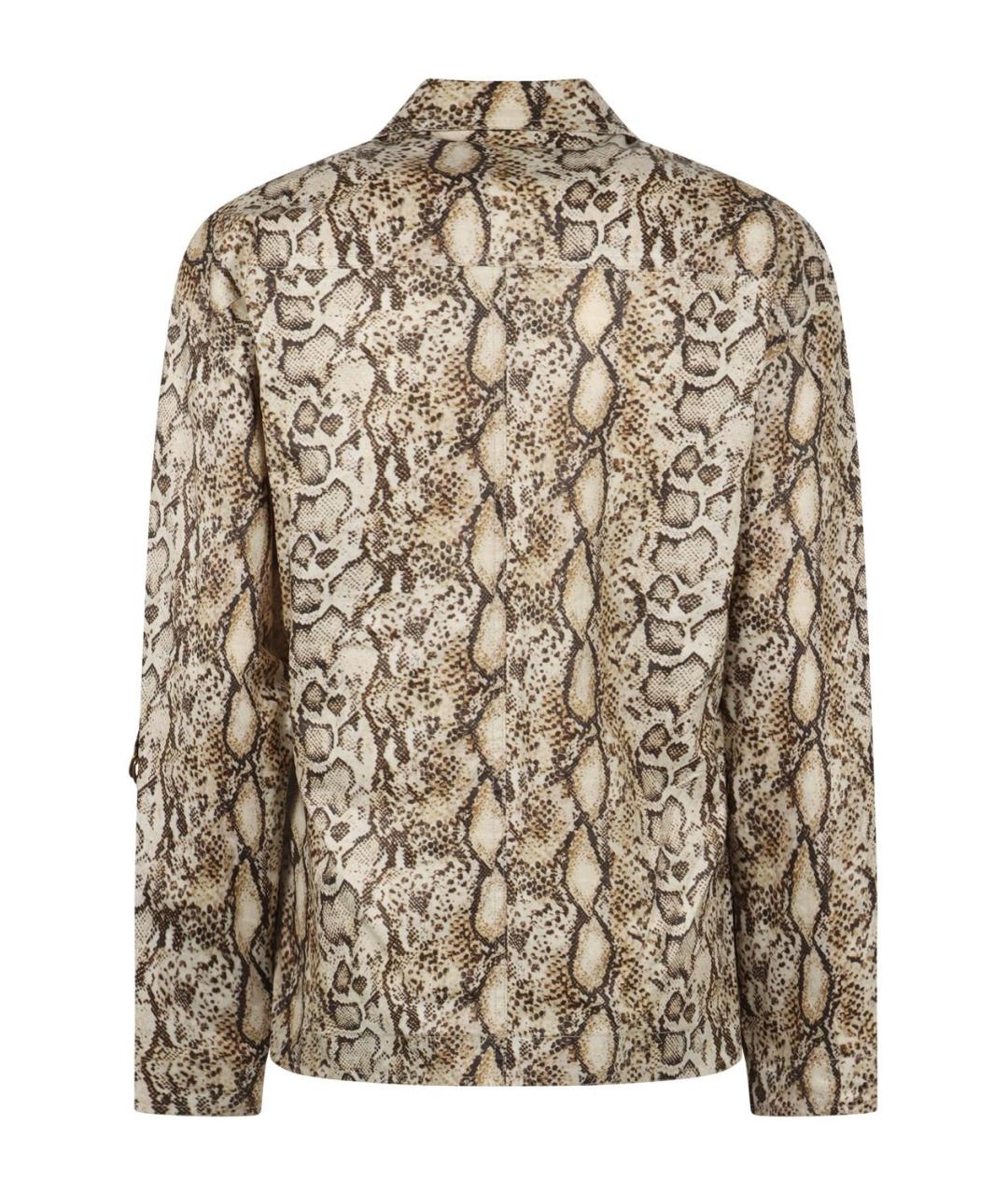 ISABEL MARANT Бежевая хлопковая рубашка, фото 2