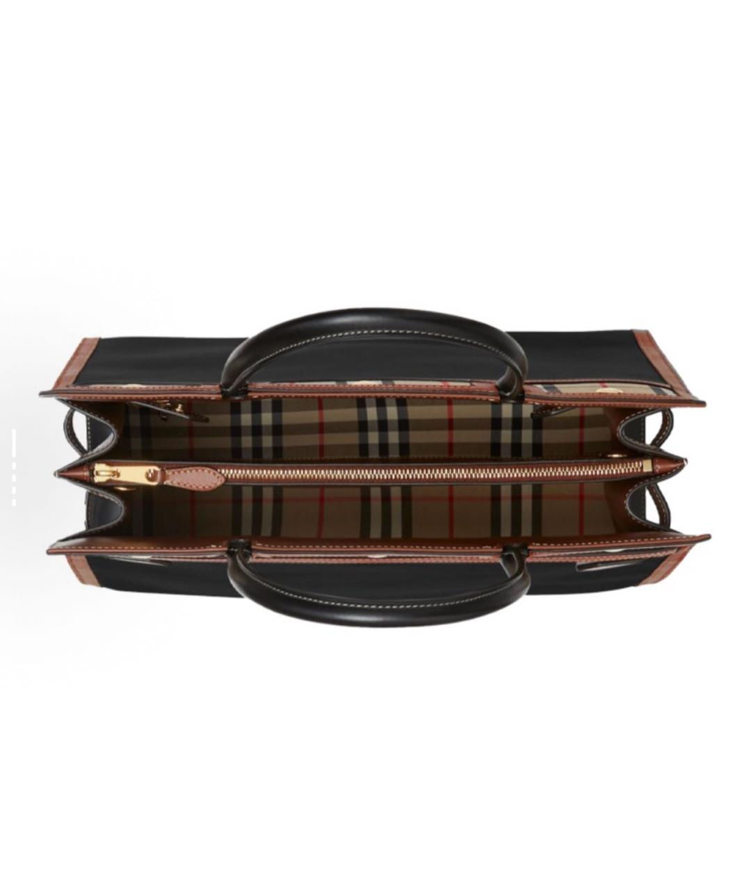 BURBERRY Мульти кожаная сумка с короткими ручками, фото 3
