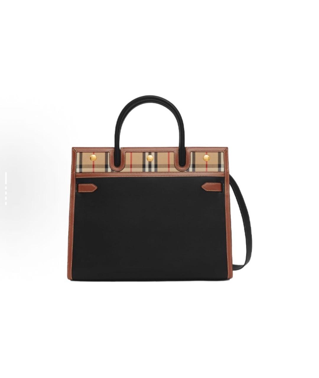 BURBERRY Мульти кожаная сумка с короткими ручками, фото 1