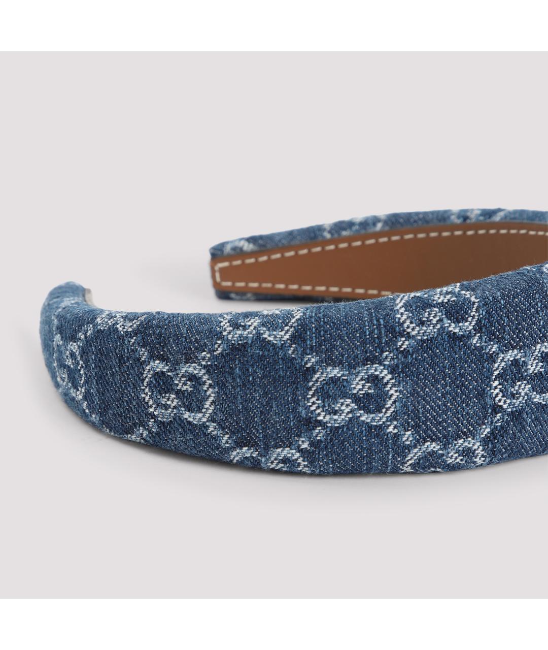 GUCCI Синий ободок, фото 4