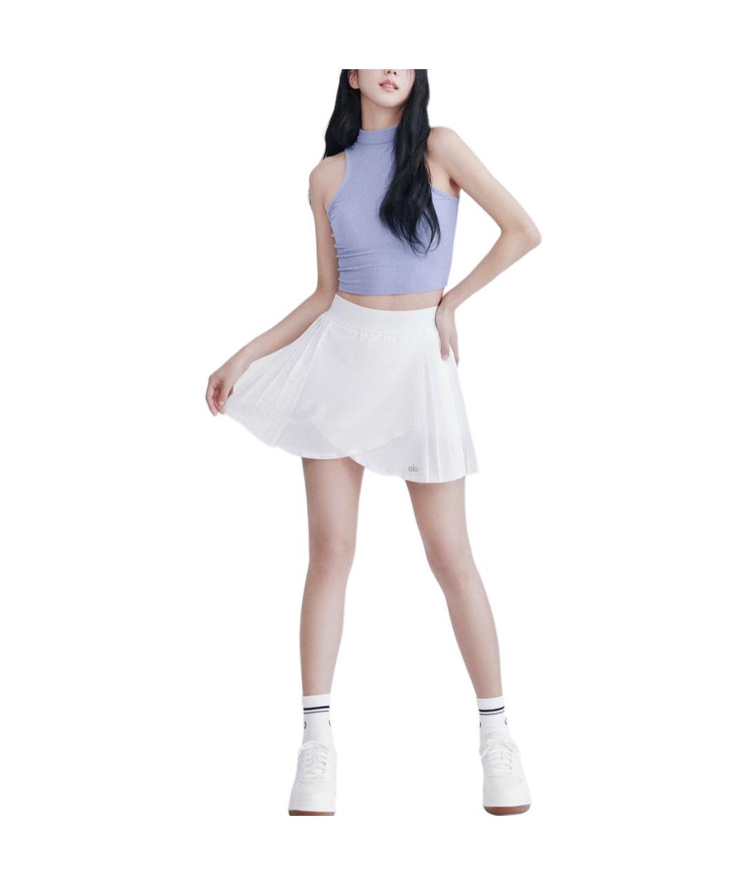 ALO YOGA Синяя майка, фото 3