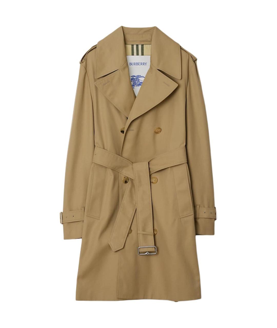 BURBERRY Бежевый тренч/плащ, фото 1