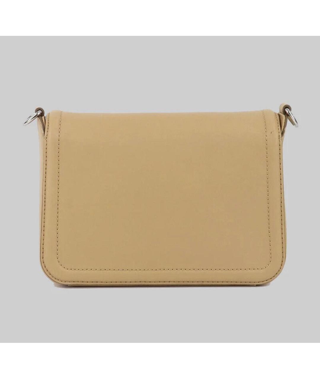MARC JACOBS Бежевая кожаная сумка через плечо, фото 3