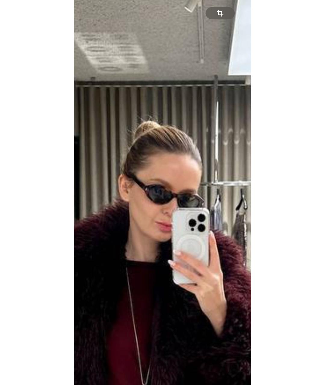 SAINT LAURENT Пластиковые солнцезащитные очки, фото 4