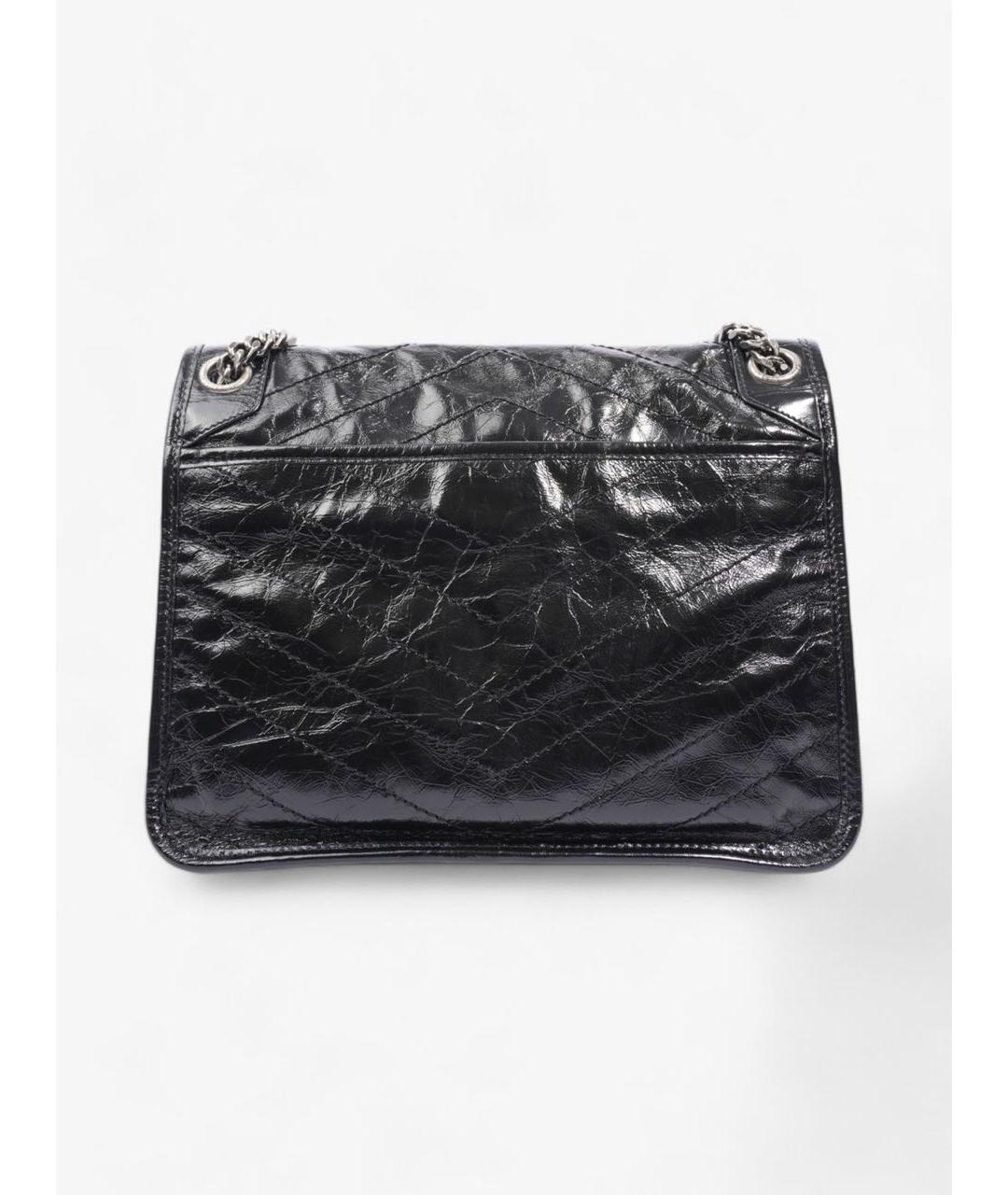 SAINT LAURENT Черная сумка через плечо, фото 4