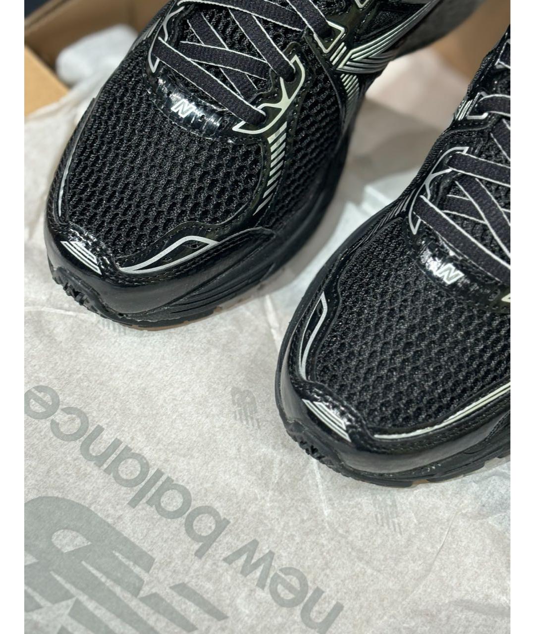 NEW BALANCE Черные текстильные низкие кроссовки / кеды, фото 6