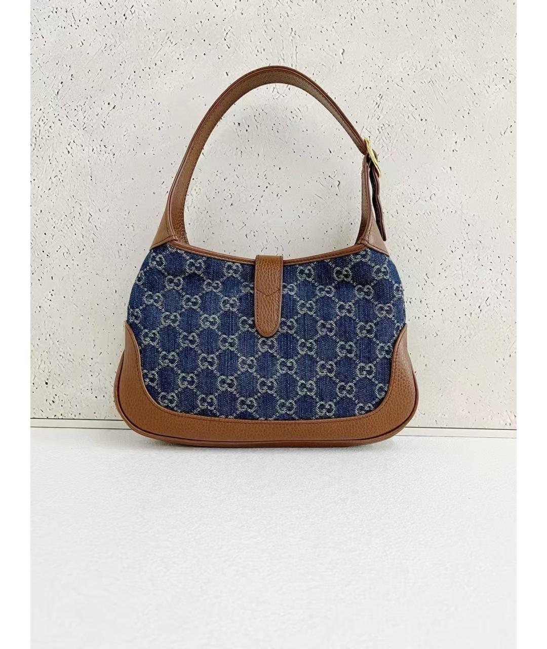 GUCCI Синяя сумка через плечо, фото 3