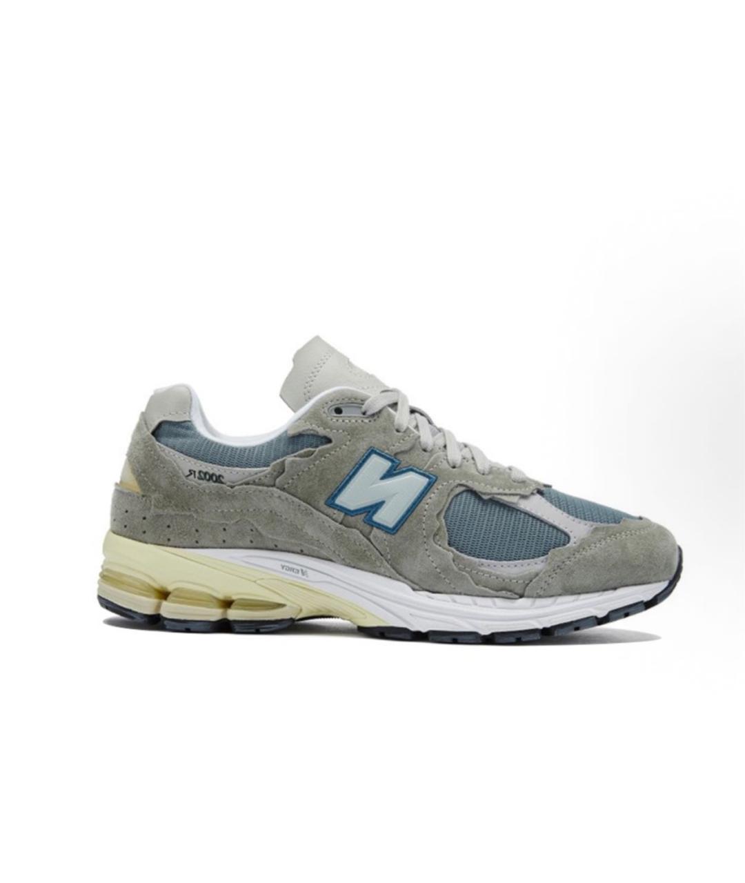 NEW BALANCE Серые замшевые низкие кроссовки / кеды, фото 9
