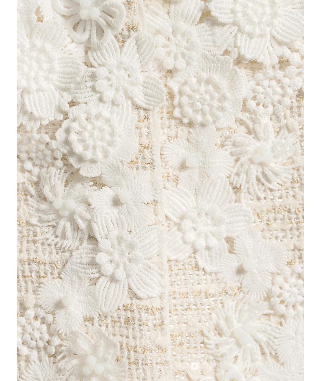 SELF-PORTRAIT Бежевое коктейльное платье, фото 8