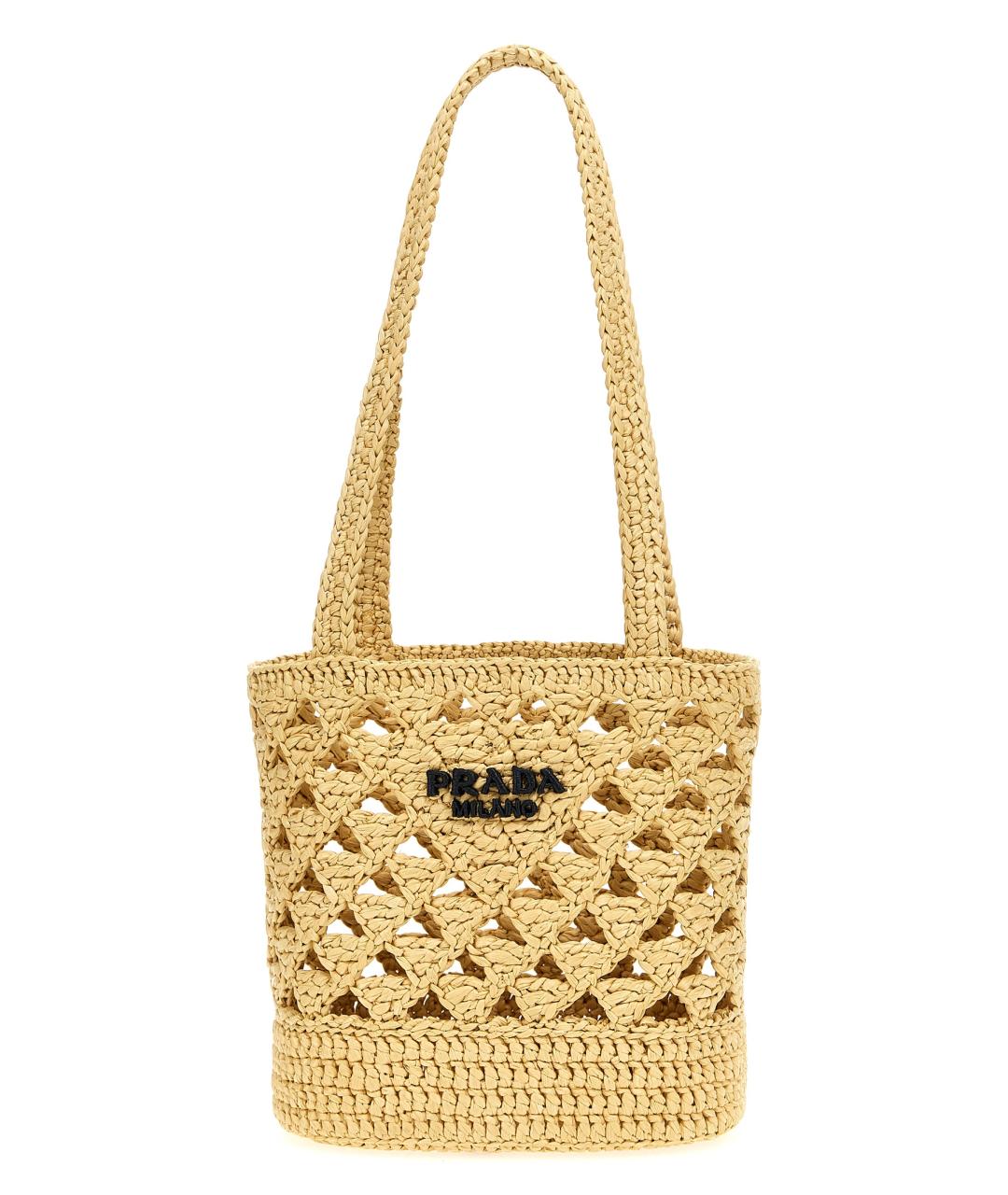 PRADA Бежевая сумка тоут, фото 1