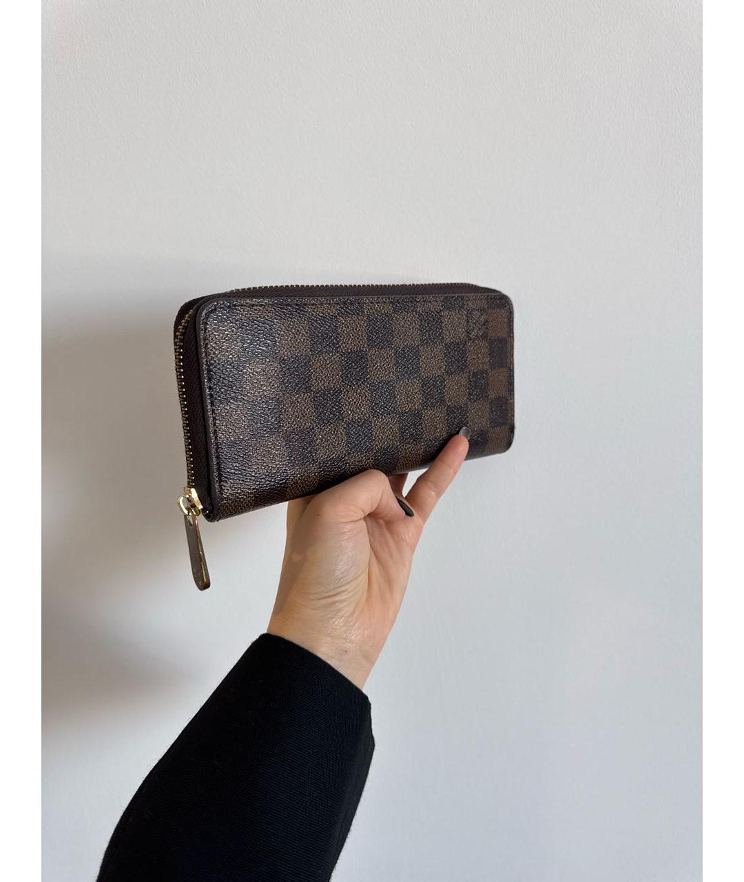 LOUIS VUITTON Коричневый кошелек, фото 2