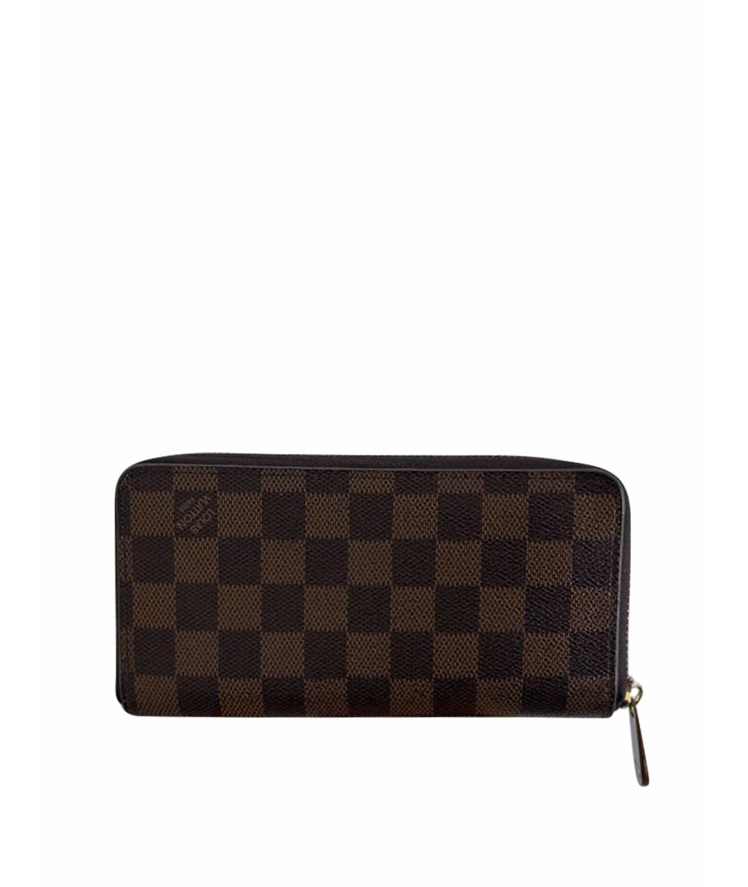 LOUIS VUITTON Коричневый кошелек, фото 1