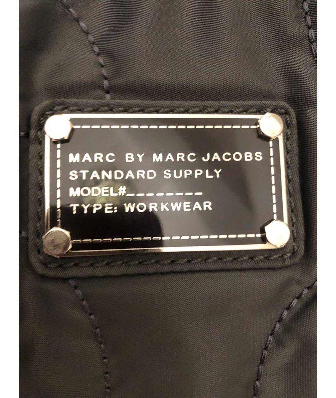 MARC JACOBS Антрацитовая тканевая дорожная/спортивная сумка, фото 2