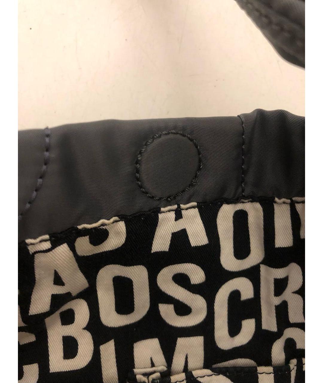 MARC JACOBS Антрацитовая тканевая дорожная/спортивная сумка, фото 6