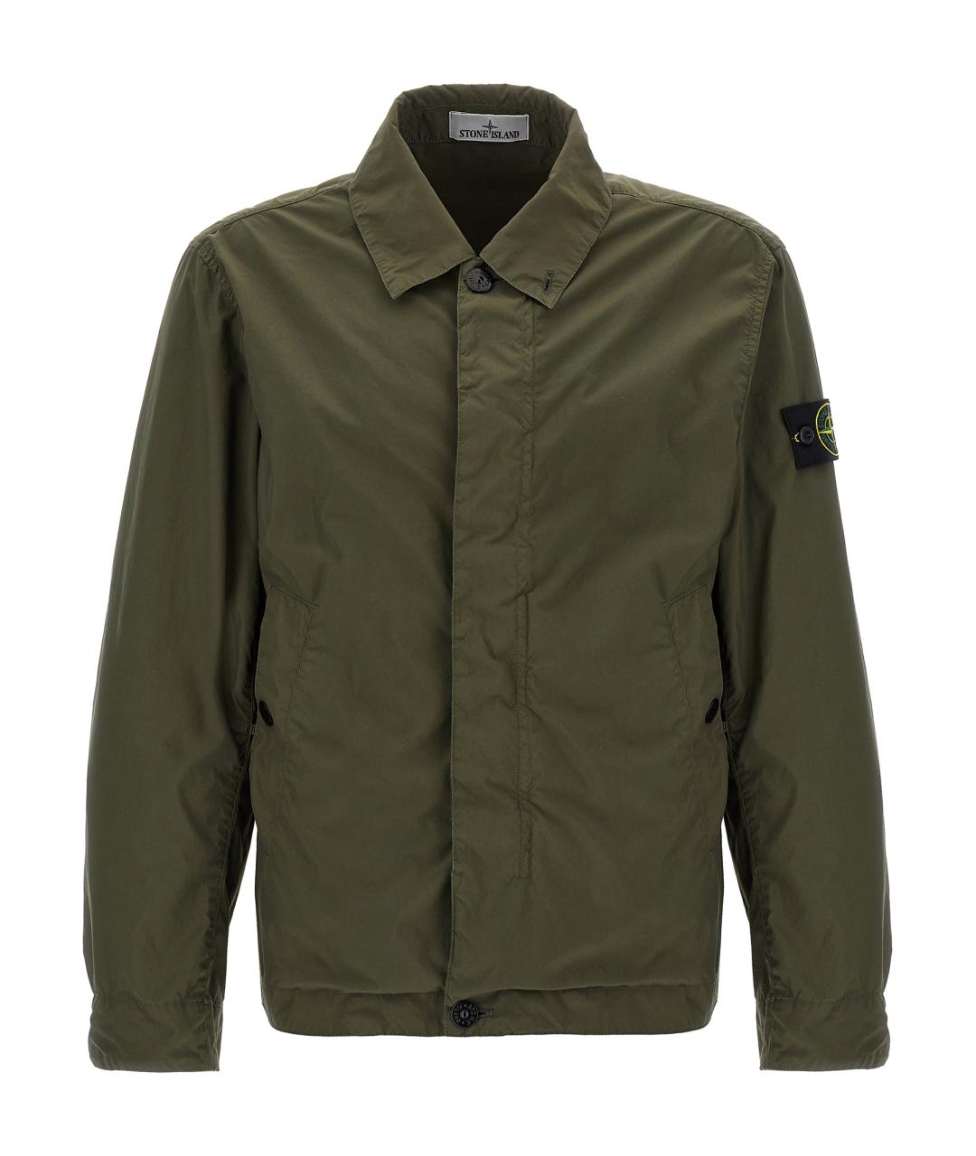 STONE ISLAND Зеленая куртка, фото 1