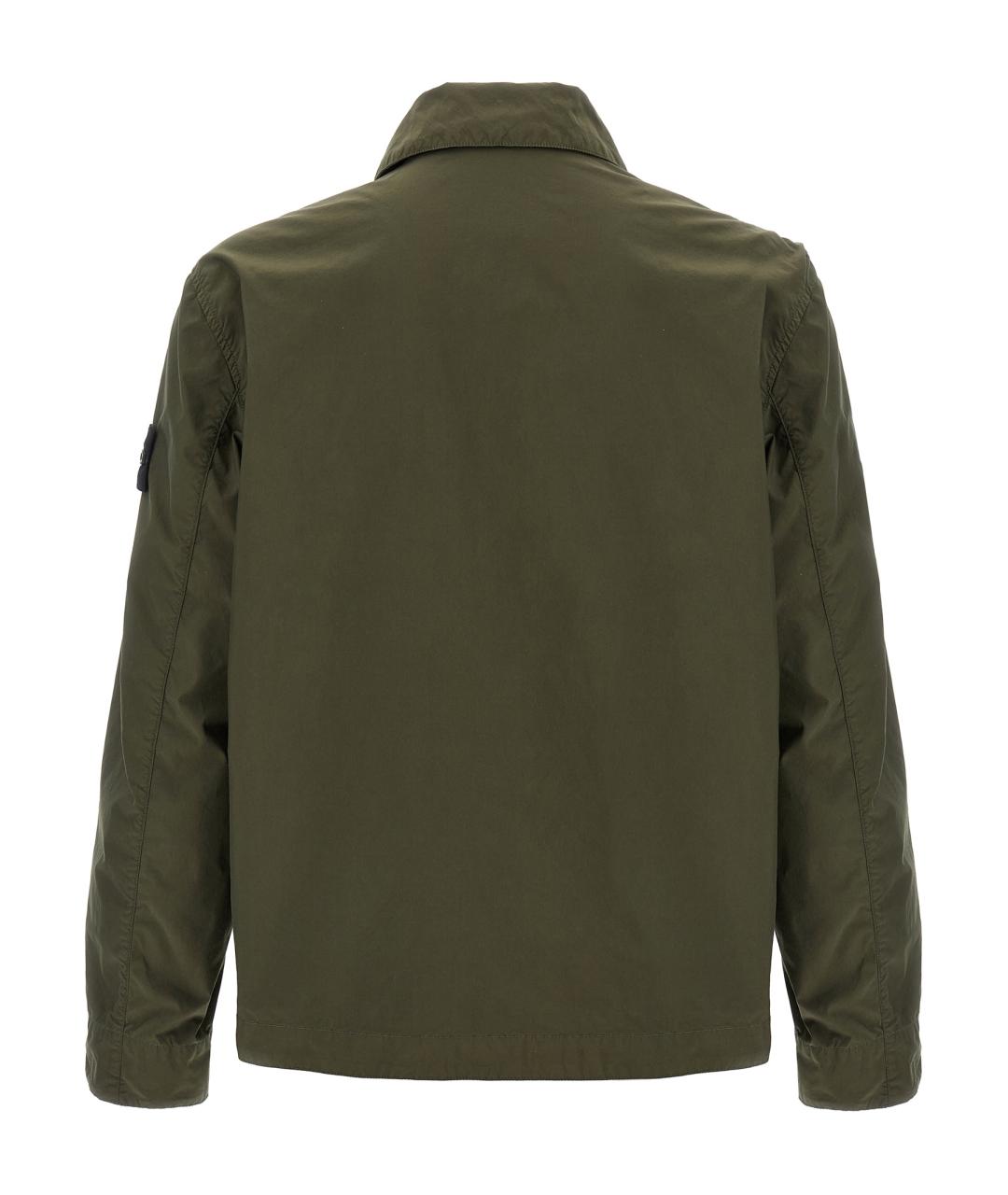 STONE ISLAND Зеленая куртка, фото 2