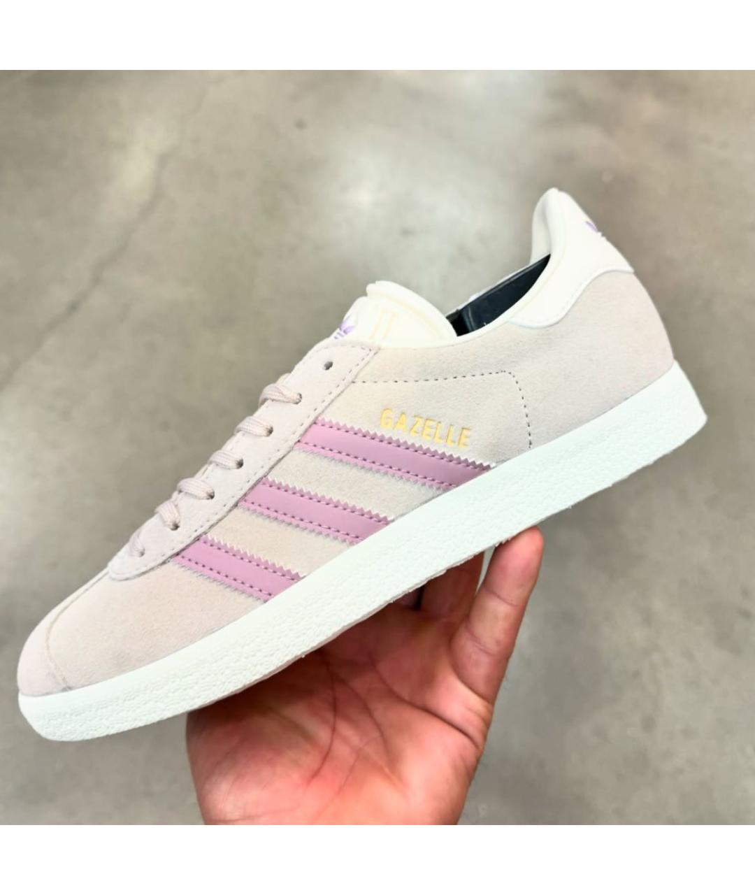 ADIDAS Бежевые замшевые кеды, фото 2