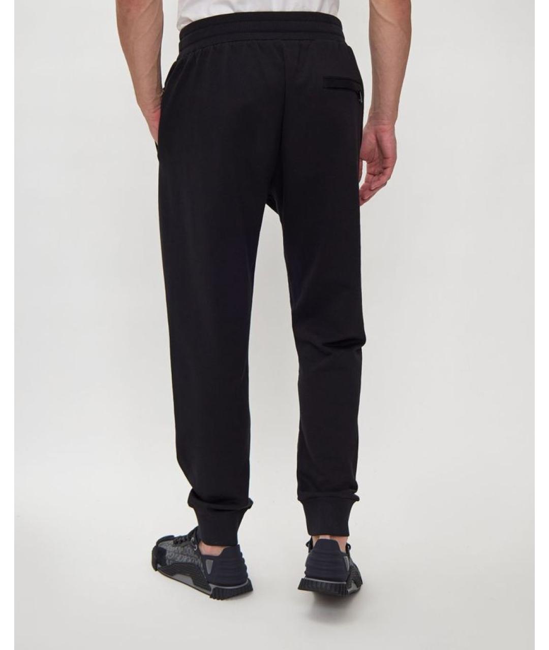 DOLCE&GABBANA Черные повседневные брюки, фото 5