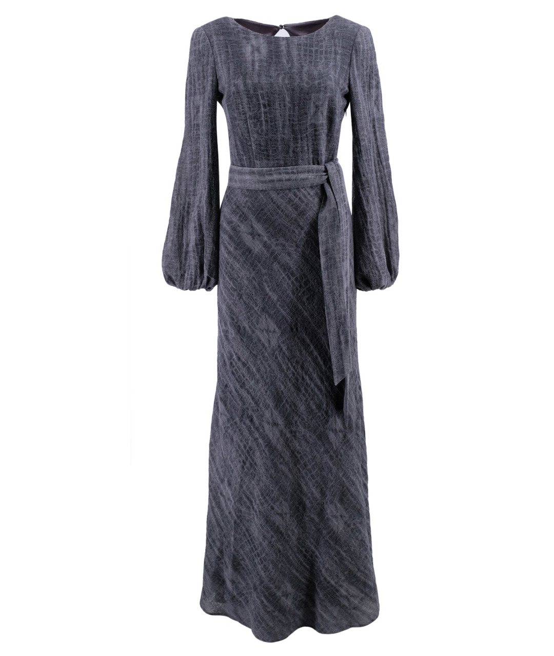 A LA RUSSE Серое шерстяное повседневное платье, фото 1