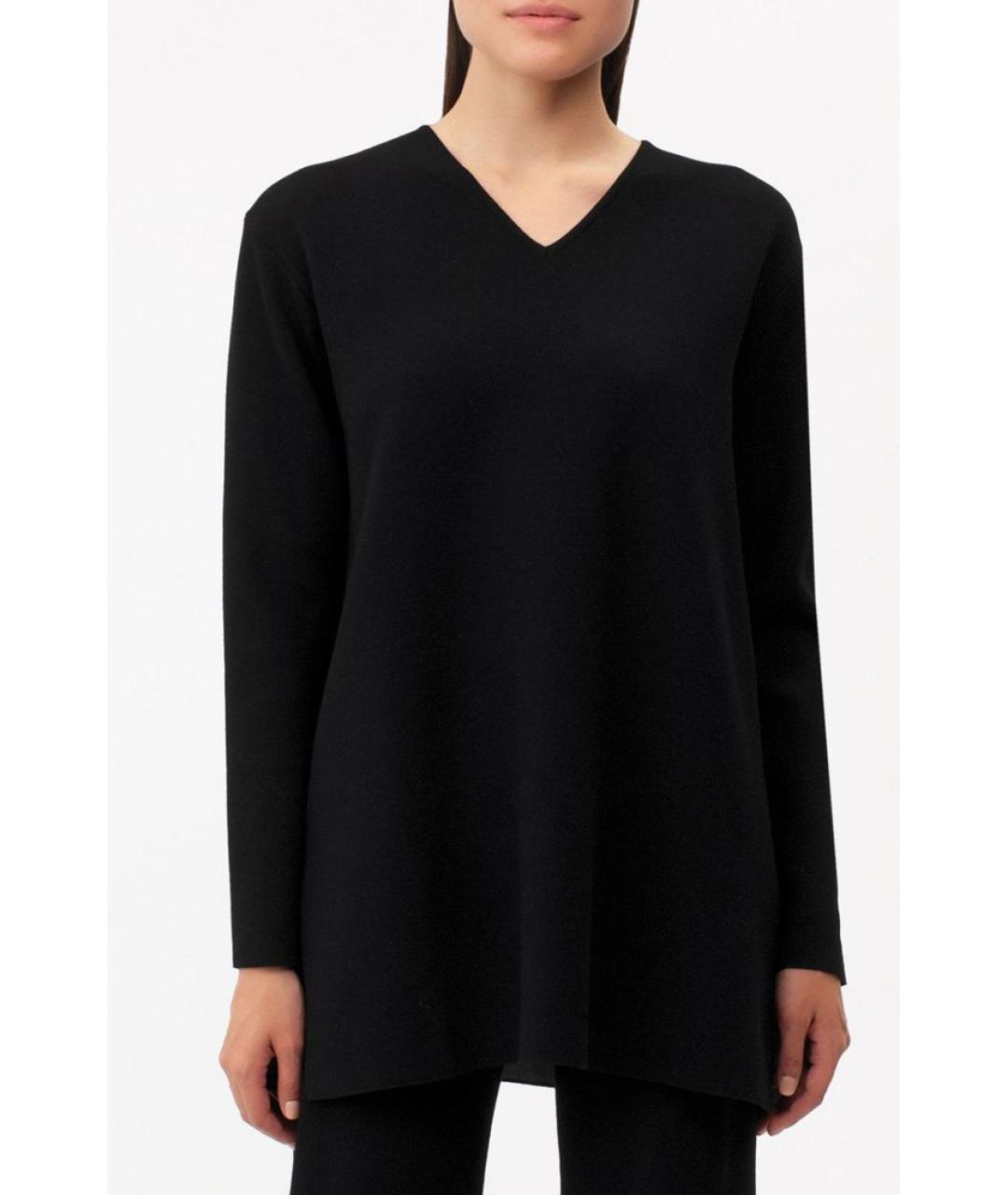 MAX MARA STUDIO Черный джемпер / свитер, фото 3