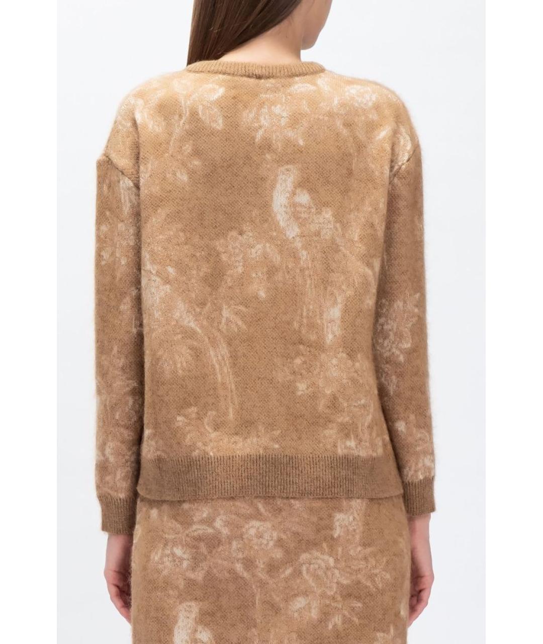 MAX MARA STUDIO Бежевый джемпер / свитер, фото 4