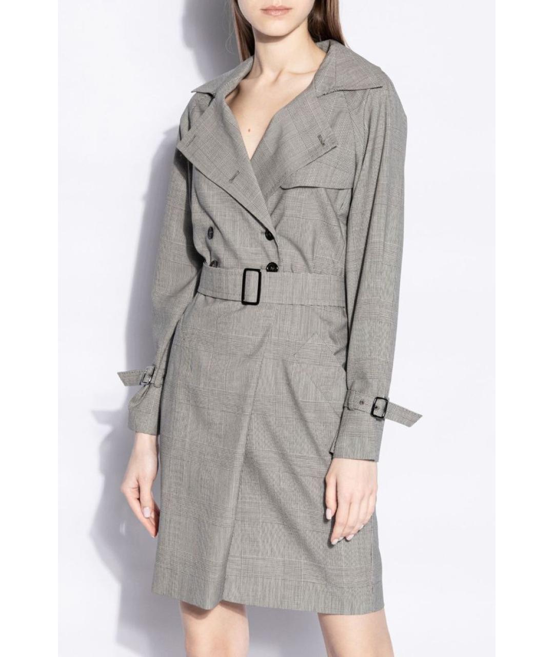 MAX MARA Серое повседневное платье, фото 3