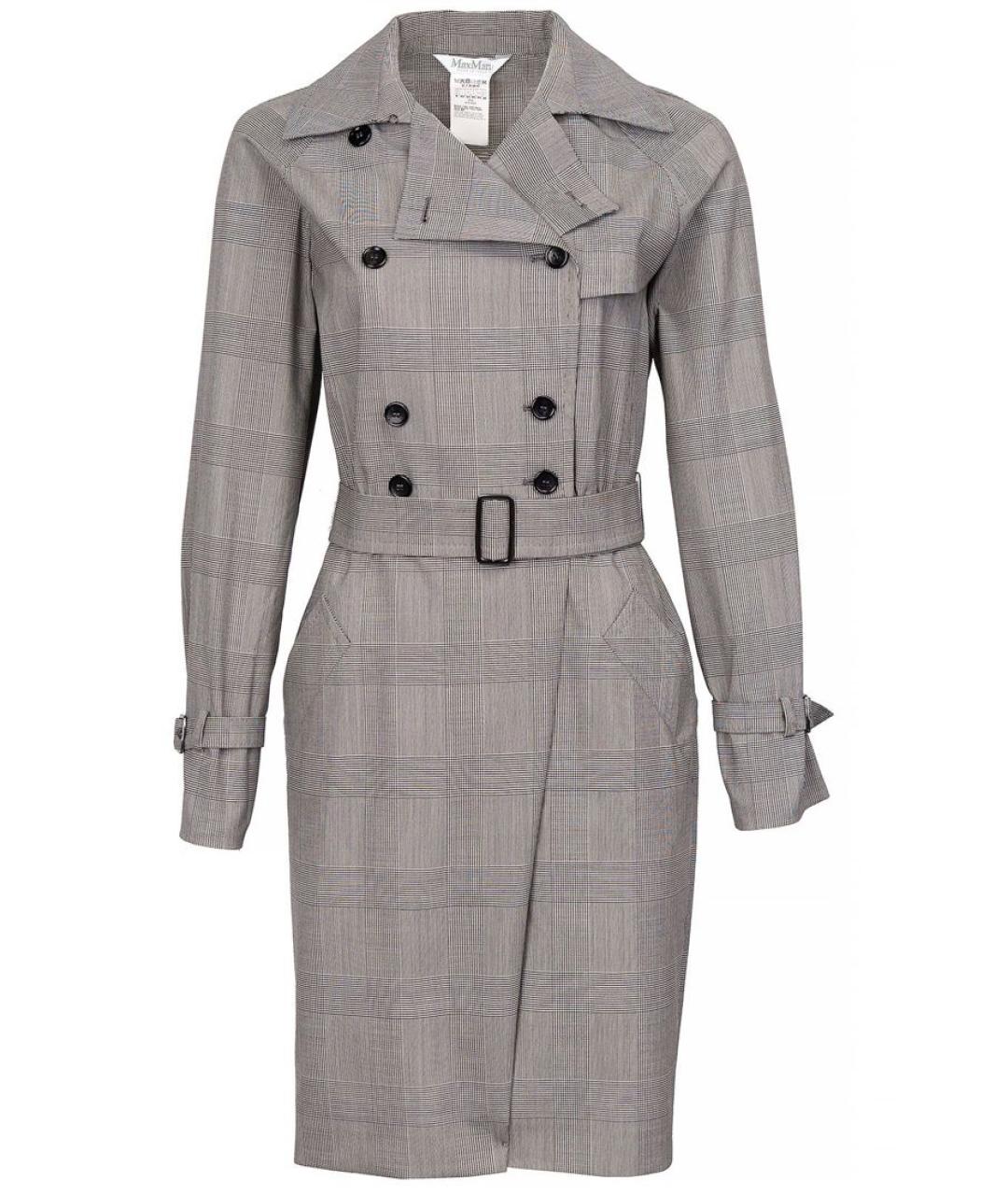 MAX MARA Серое повседневное платье, фото 1