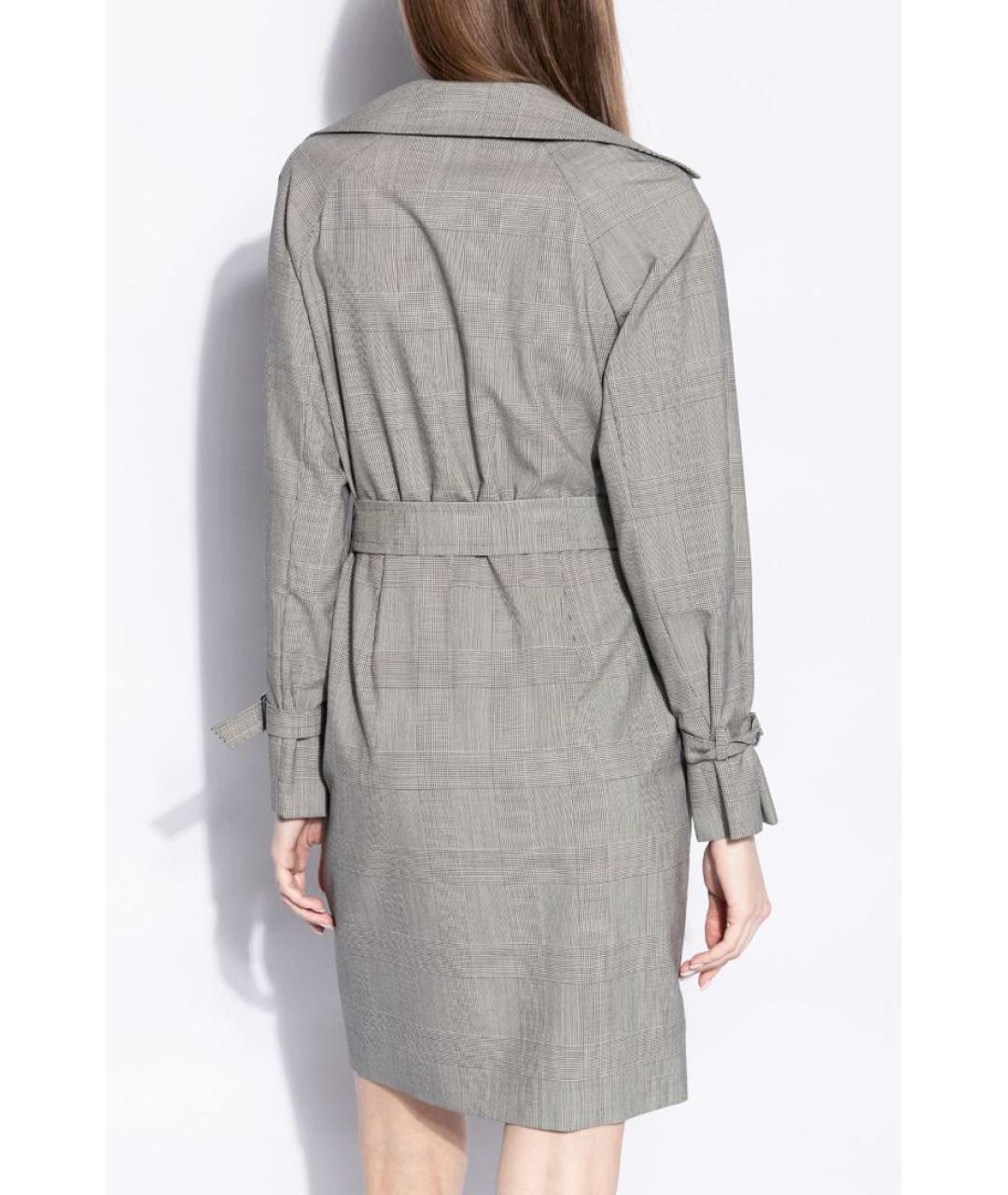 MAX MARA Серое повседневное платье, фото 4