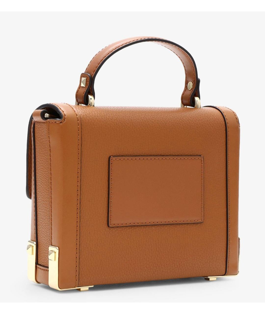 MICHAEL KORS Коричневая кожаная сумка через плечо, фото 2