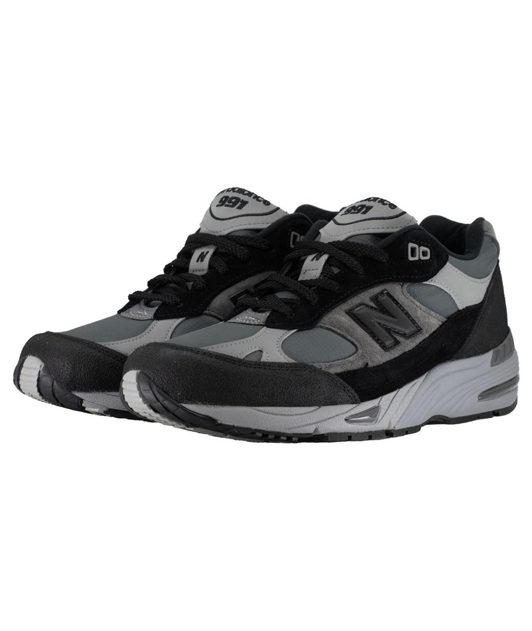 NEW BALANCE Черные низкие кроссовки / кеды, фото 3