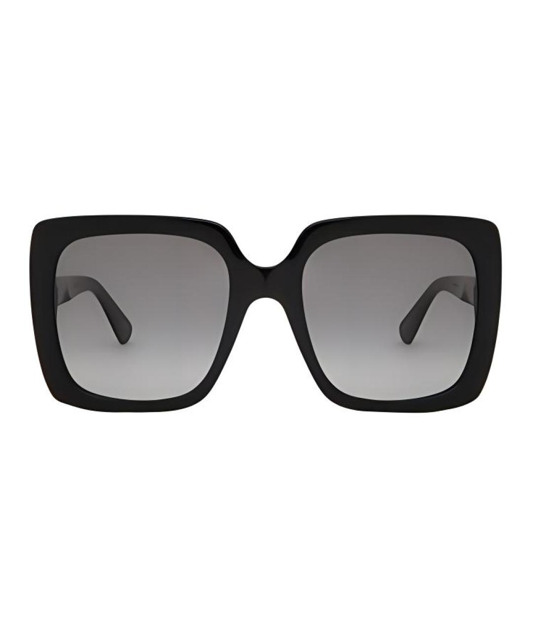 GUCCI Черные пластиковые солнцезащитные очки, фото 2