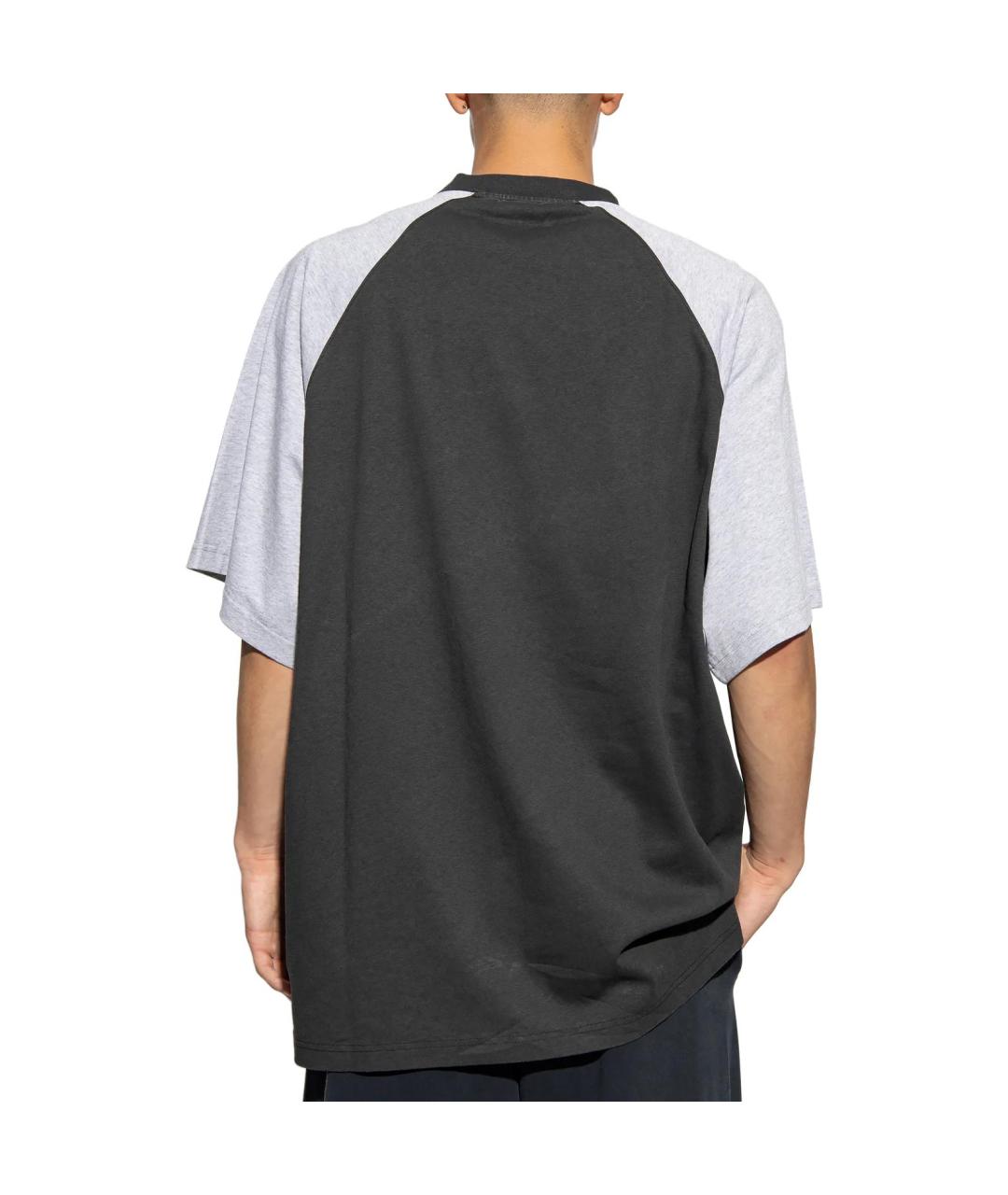 BALENCIAGA Черная футболка, фото 3