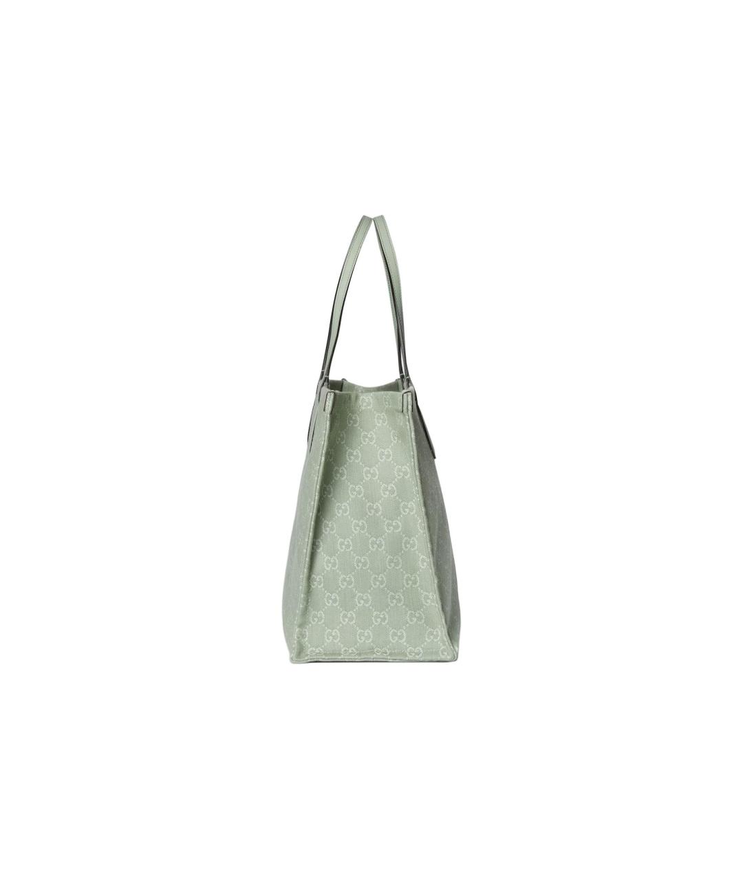 GUCCI Салатовая сумка тоут, фото 4