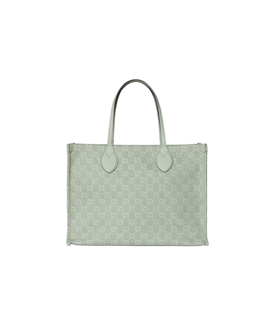 GUCCI Салатовая сумка тоут, фото 5