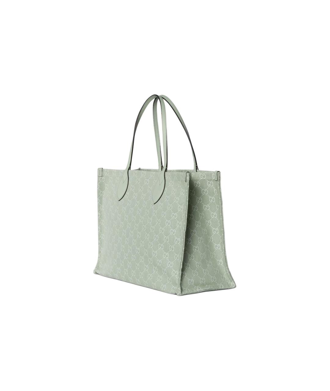 GUCCI Салатовая сумка тоут, фото 3