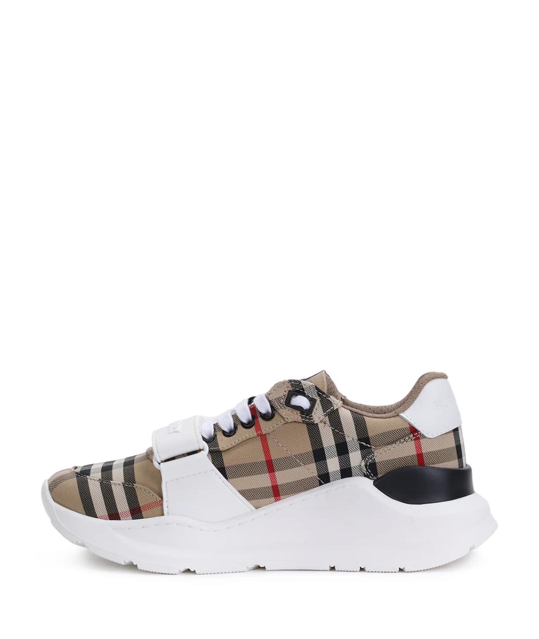BURBERRY Мульти текстильные кроссовки, фото 3