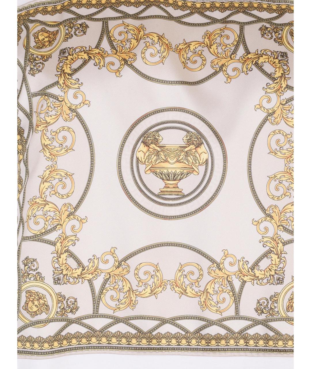 VERSACE Белая хлопковая футболка, фото 3