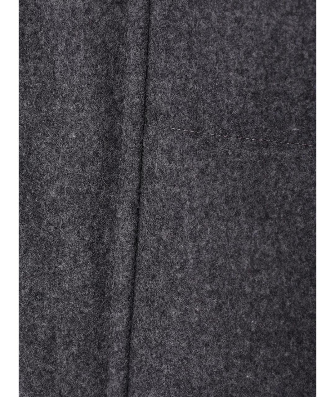 BRUNELLO CUCINELLI Серая шерстяная куртка, фото 4