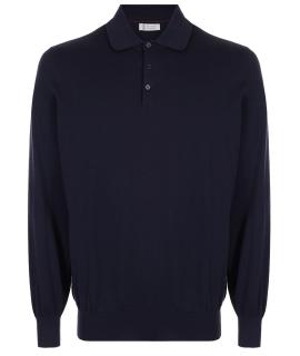 BRUNELLO CUCINELLI Поло с длинным рукавом