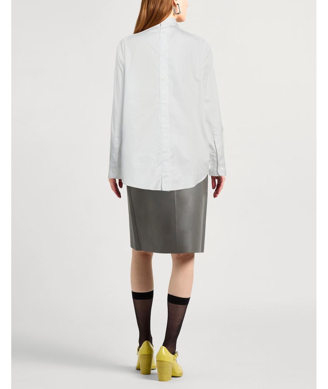 FENDI Белая хлопковая рубашка, фото 5
