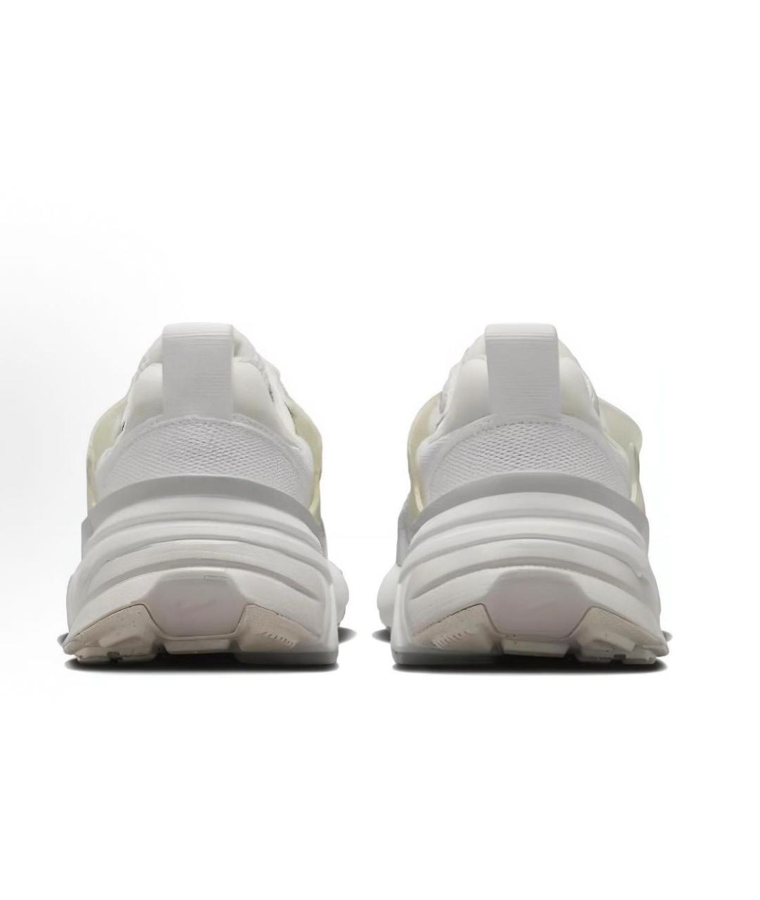 NIKE Белые текстильные низкие кроссовки / кеды, фото 4