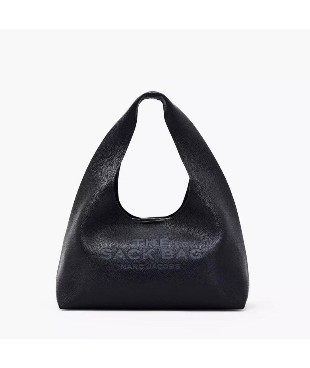 MARC JACOBS Черная кожаная сумка тоут, фото 8