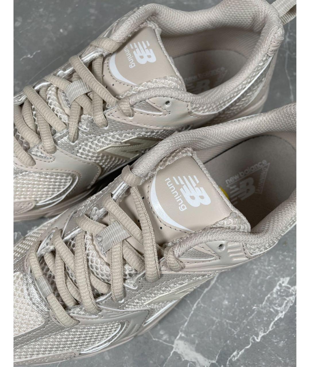 NEW BALANCE Бежевые кроссовки, фото 7