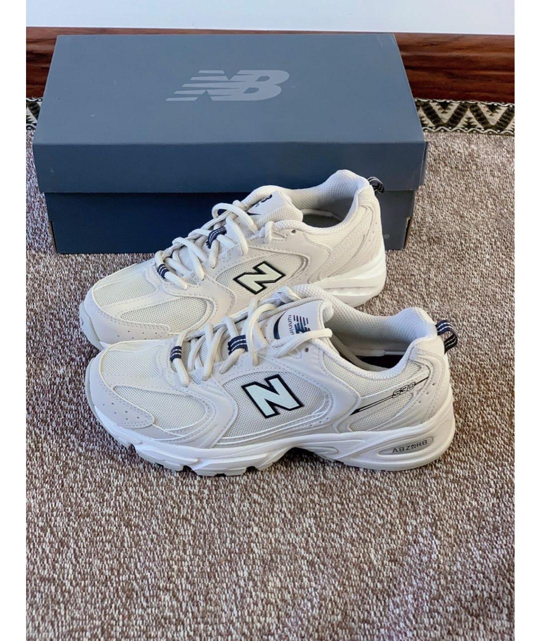NEW BALANCE Бежевые кроссовки, фото 5