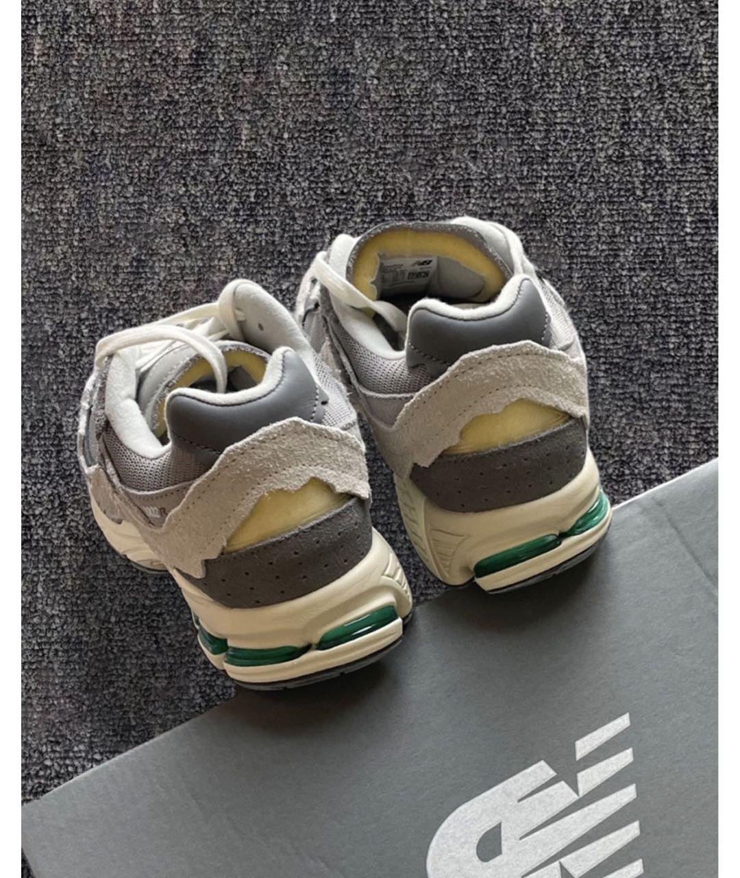 NEW BALANCE Антрацитовые замшевые кроссовки, фото 7