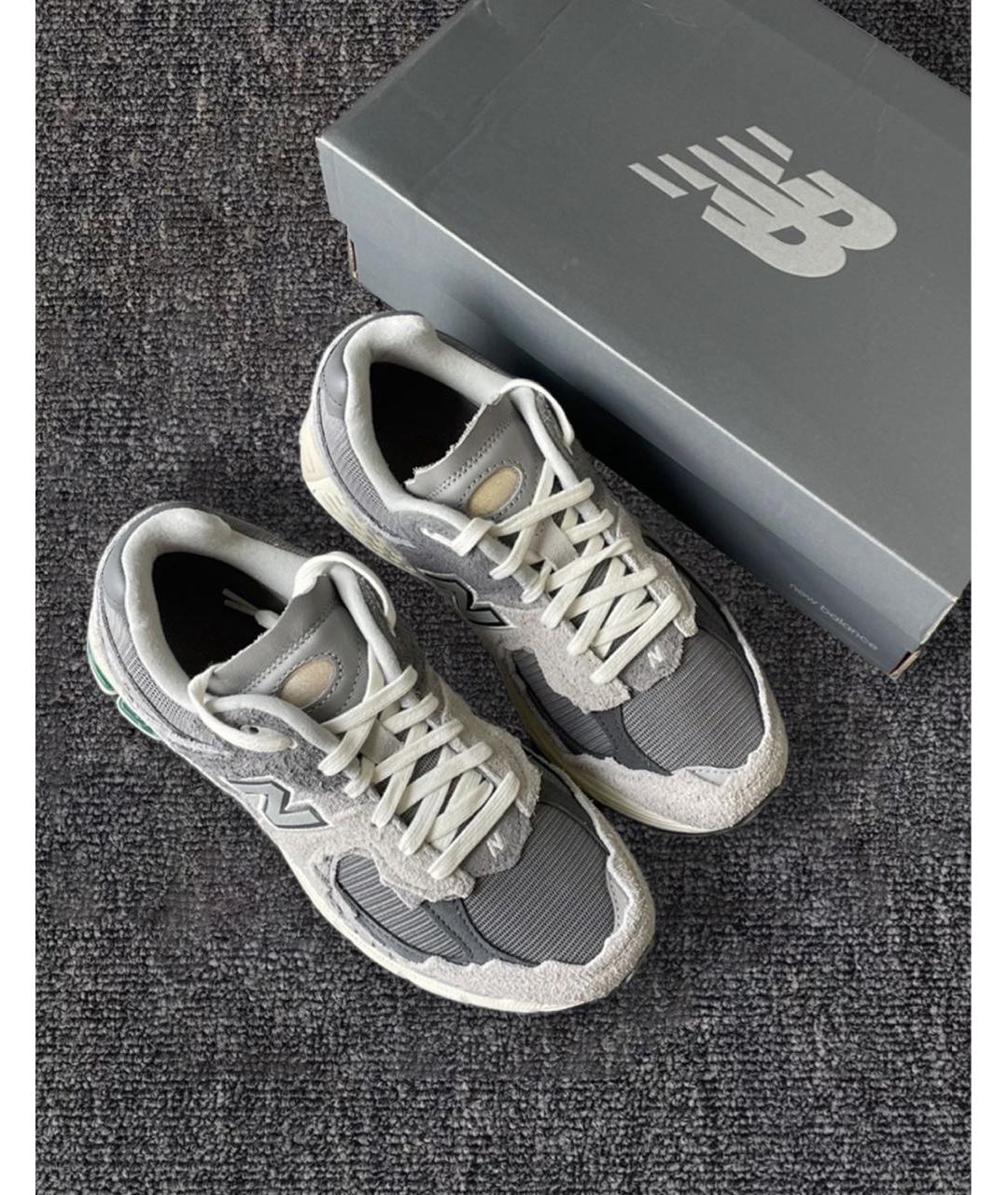 NEW BALANCE Антрацитовые замшевые кроссовки, фото 6