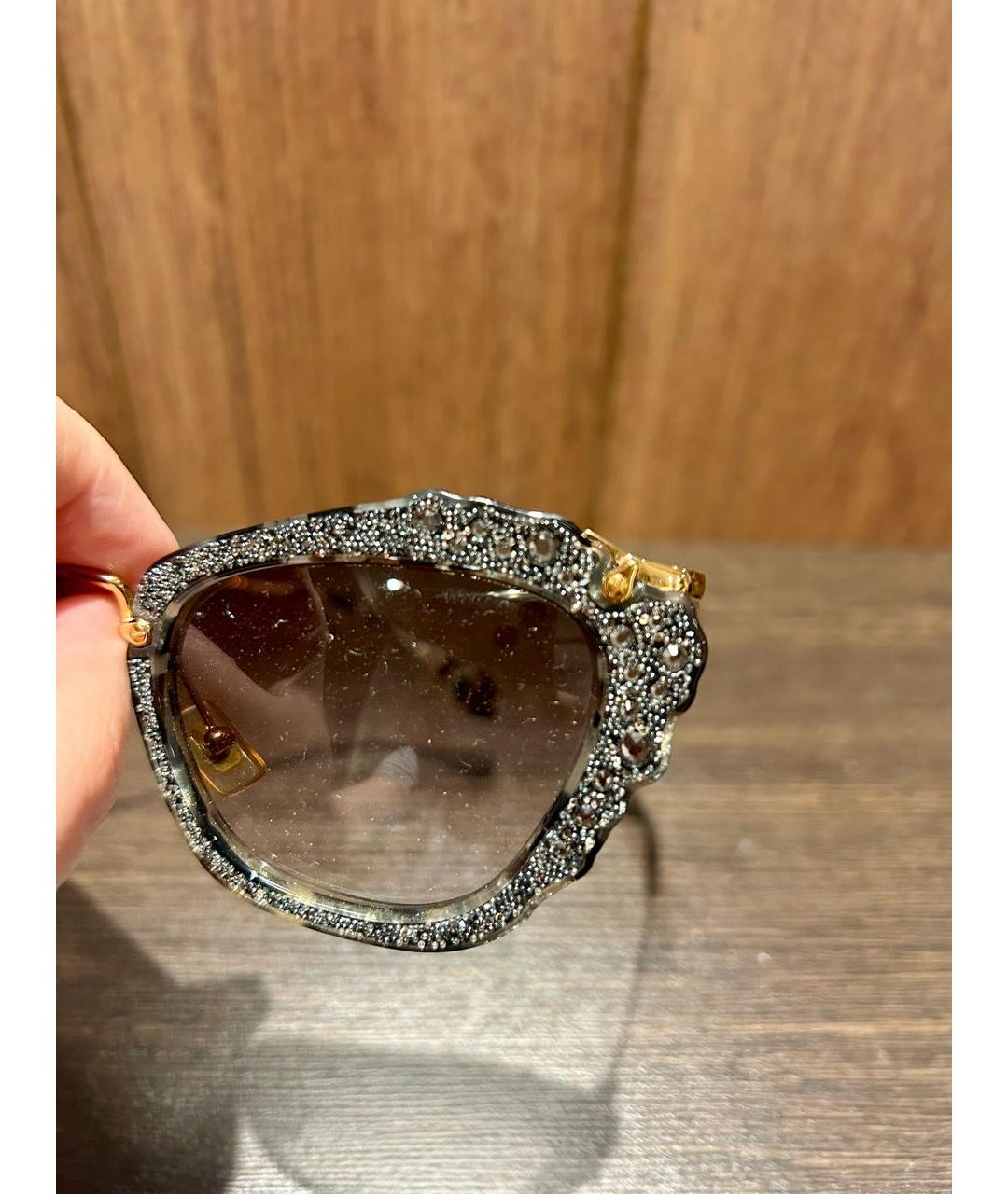 MIU MIU Антрацитовые солнцезащитные очки, фото 2