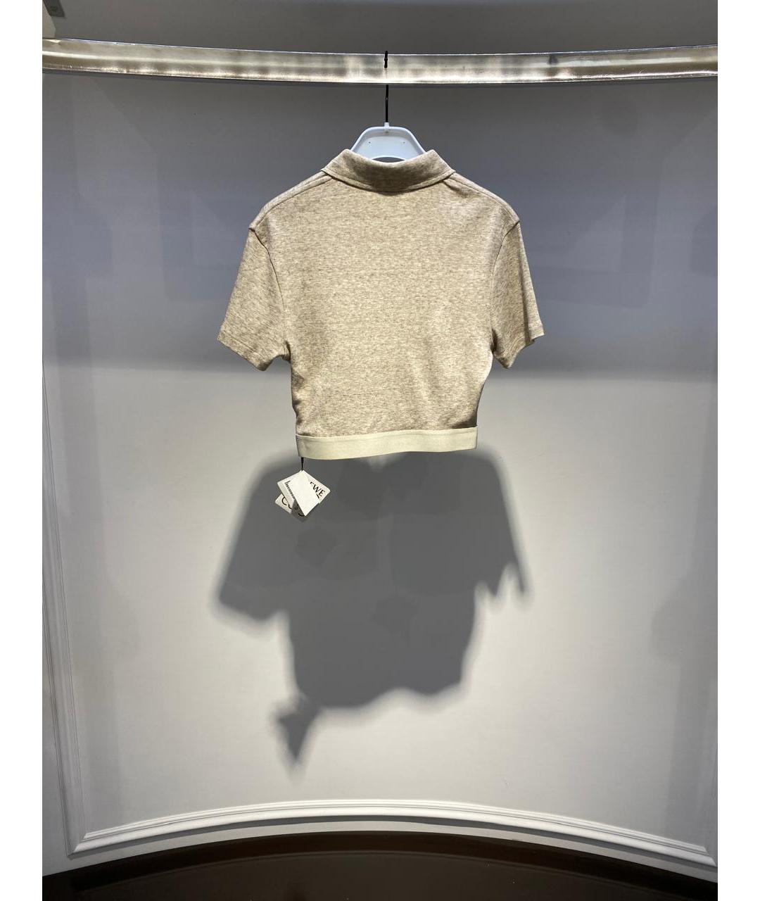 LOEWE Бежевая футболка, фото 3