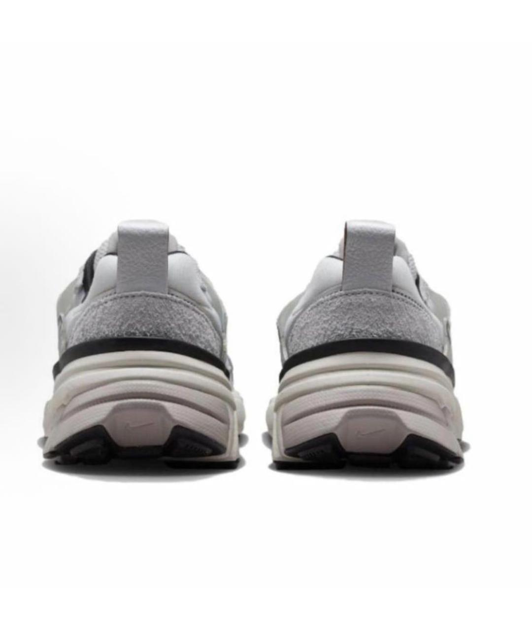 NIKE Серые замшевые низкие кроссовки / кеды, фото 4